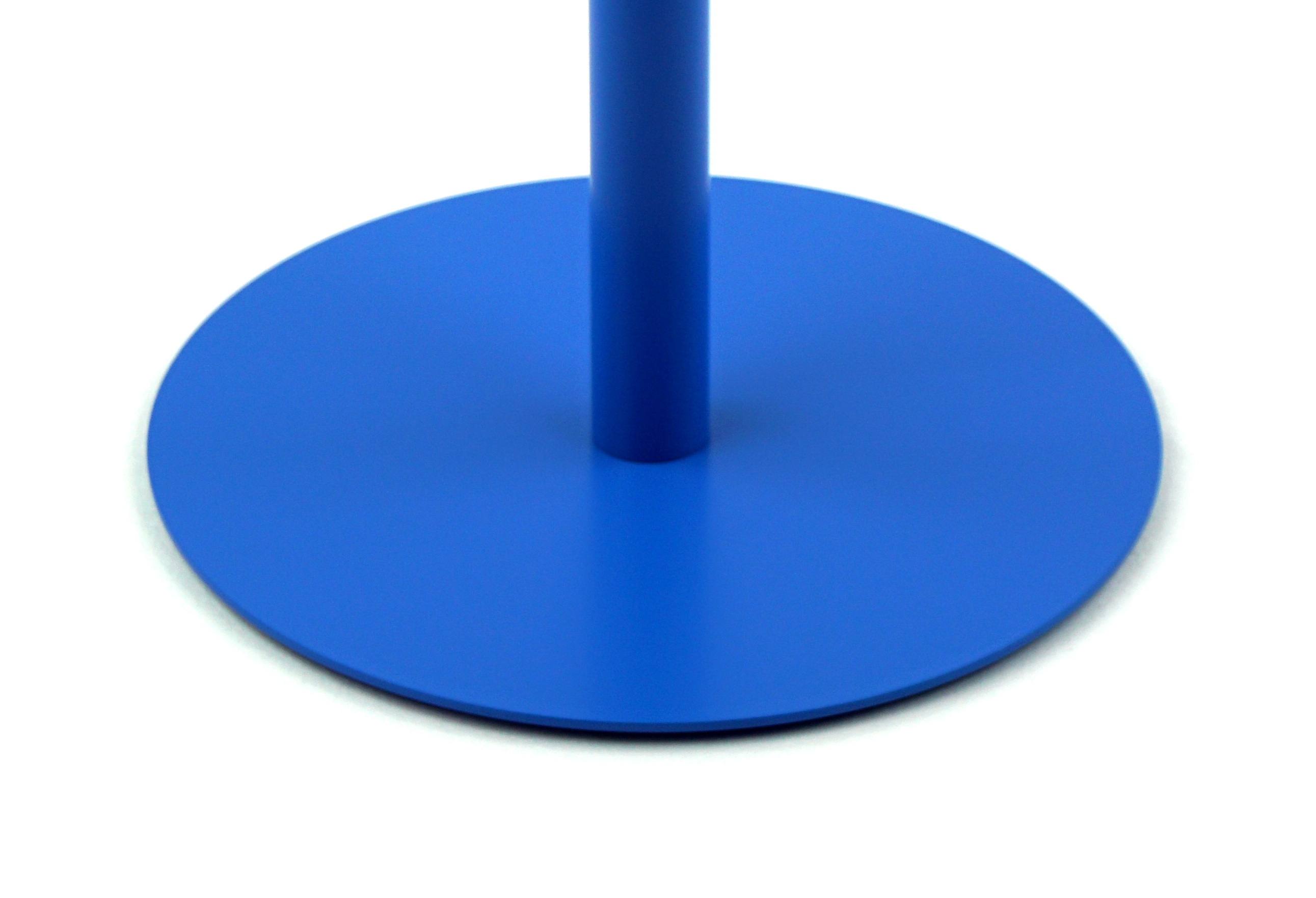 Beistelltisch, Couchtisch, Blumensäule "Johanna" in Blau, RAL5015, Ø30cm x Höhe 50cm